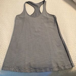 Gingham lululemon tank